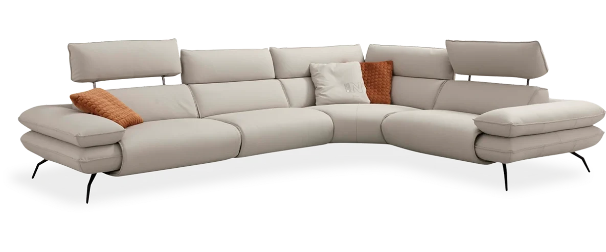 Italian Sofas: Slide Sectional / Sofa